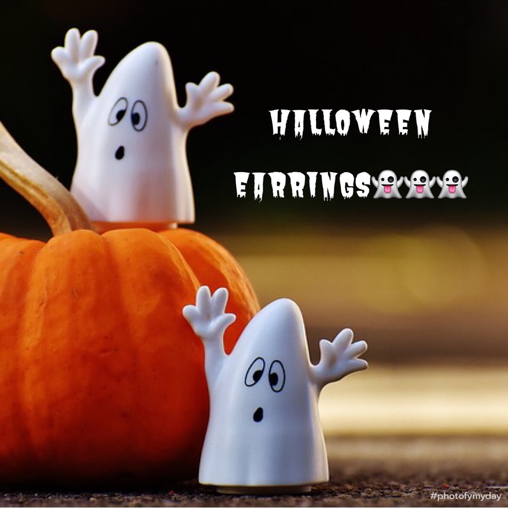 HAND CRAFTED HALLOWEEN EARRINGS